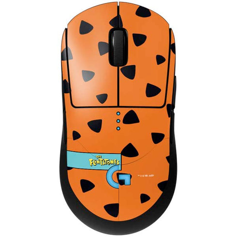 The Flinstones Fred Flintstone Outfit Pattern G Pro Wireless Gaming Mouse Skin